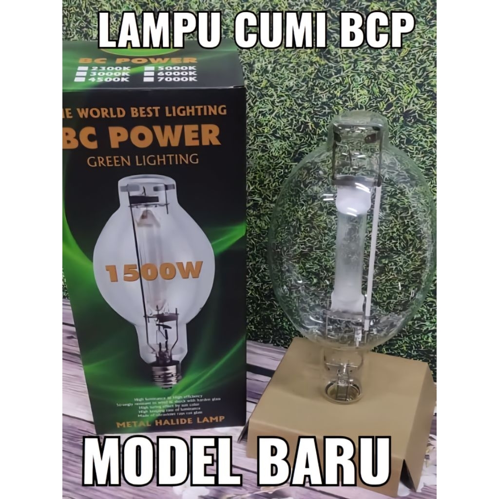 Lampu Cumi BCP / Lampu Kapal Nelayan 1500W ( Hijau ) 7000K