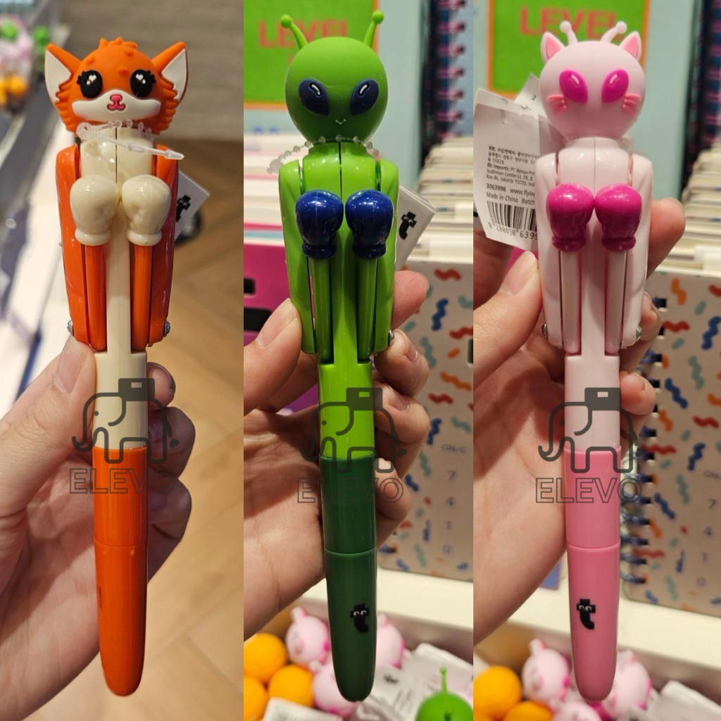 

Flying Tiger - Kuglepen Ballpoint Gel / Bolpen Boxer Flying Tiger Collection (Fox / Alien)