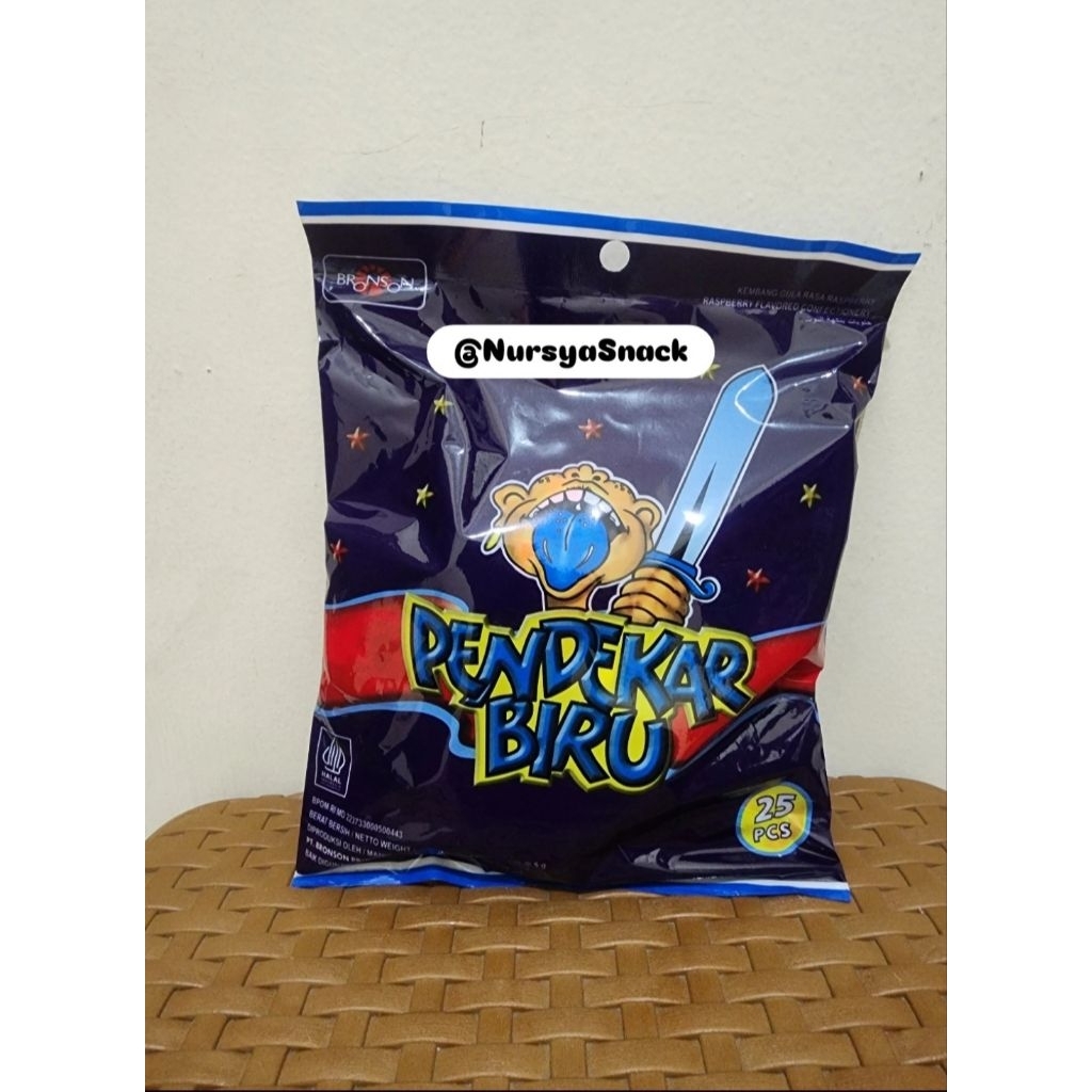 

Permen Pendekar Biru isi 25 pcs