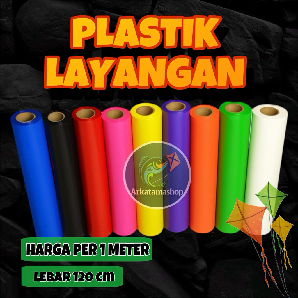 PLASTIK LAYANGAN GLOWING METERAN