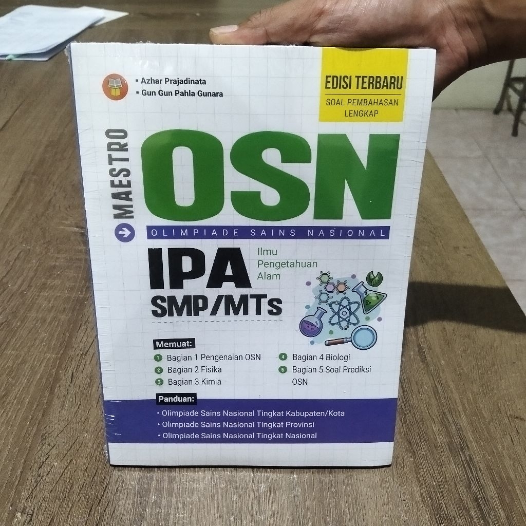 BUKU MAESTRO OLIMPIADE MATEMATIKA/ MAESTRO OSN MATEMATIKA SD  EDISI TERBARU (PROF.SUKINO)-YRAMAWIDYA