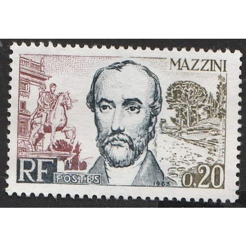 

A 11362 SATU BUAH PRANGKO PERANCIS NOMINAL 0.20F TEMA MAZZINI DENGAN KONDISI BELUM ADA CAP