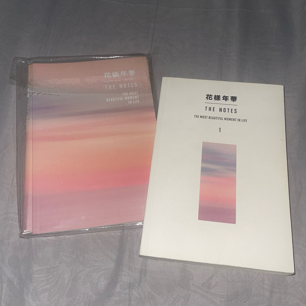 BTS HYYH The Notes 1 Novel English Version Original Preloved