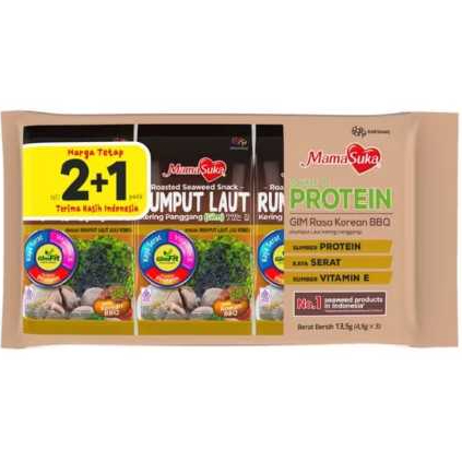 

Mamasuka Rumput laut Korean BBQ ((Beli 2 Gratis 1))‼️TERMURAH‼️