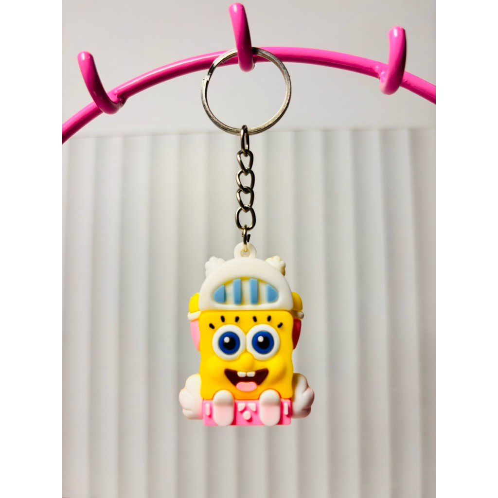 gantungan kunci karakter spongebob