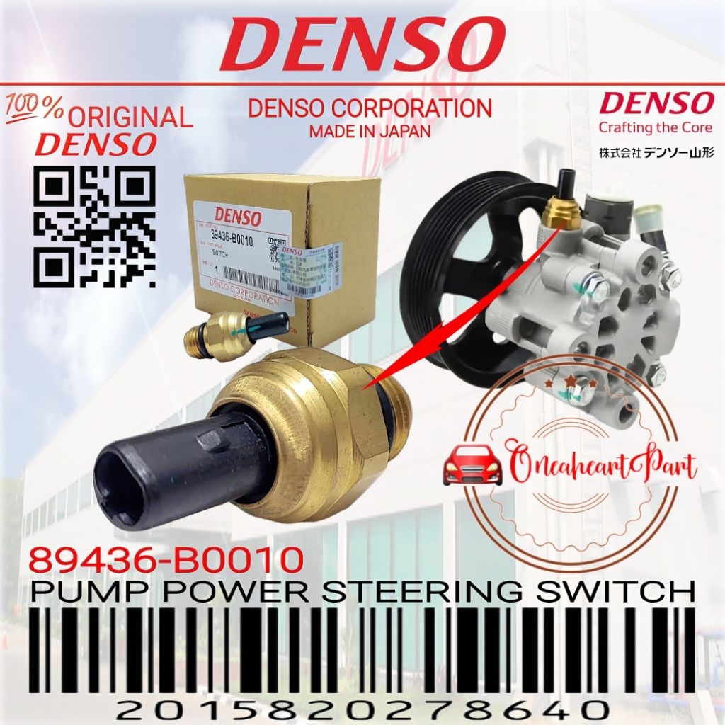 SWIT SWITCH POMPA POWER STEERING STER STIR VIOS LIMO 2004-2009 DENSO JAPAN