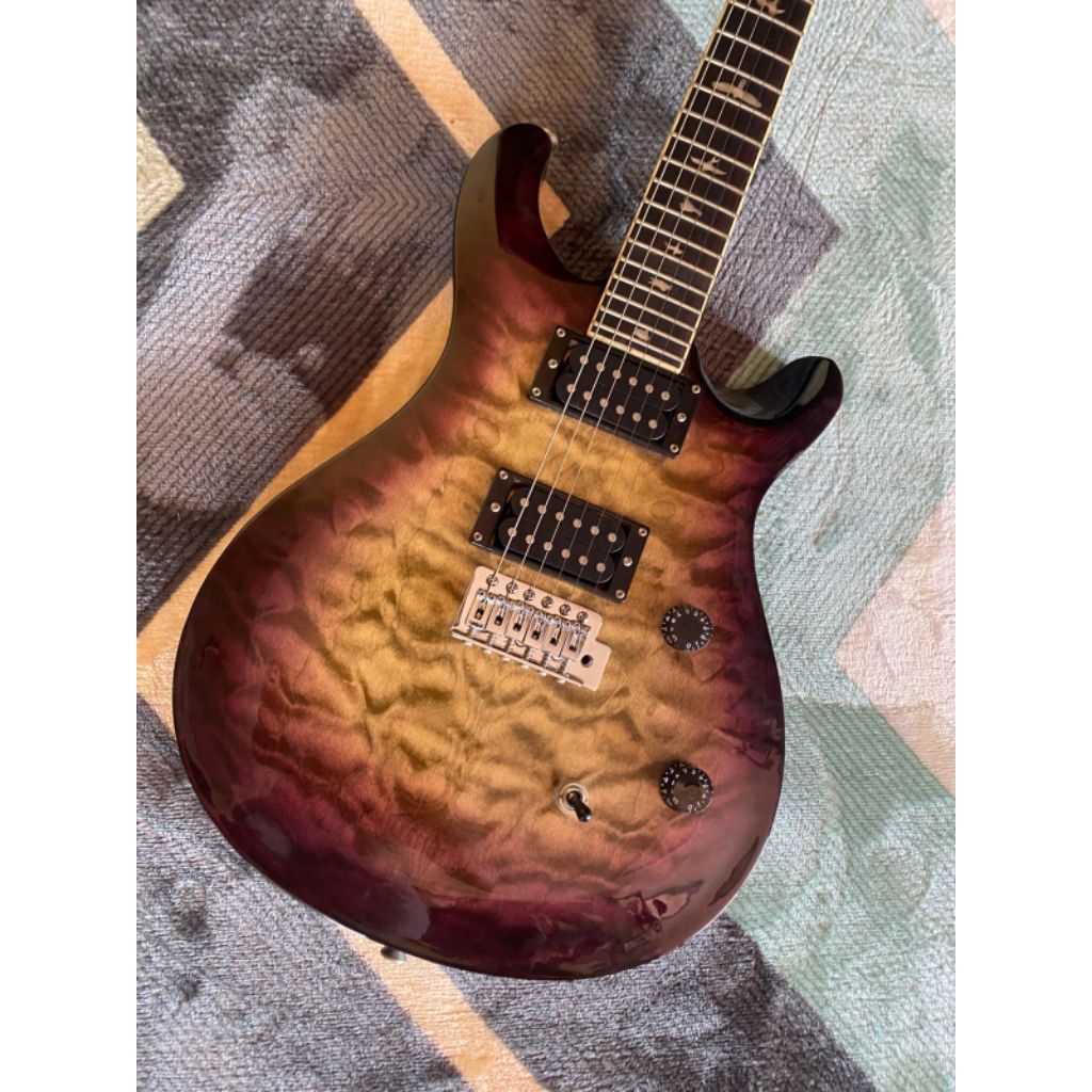 Gitar Elektrik PRS top flame