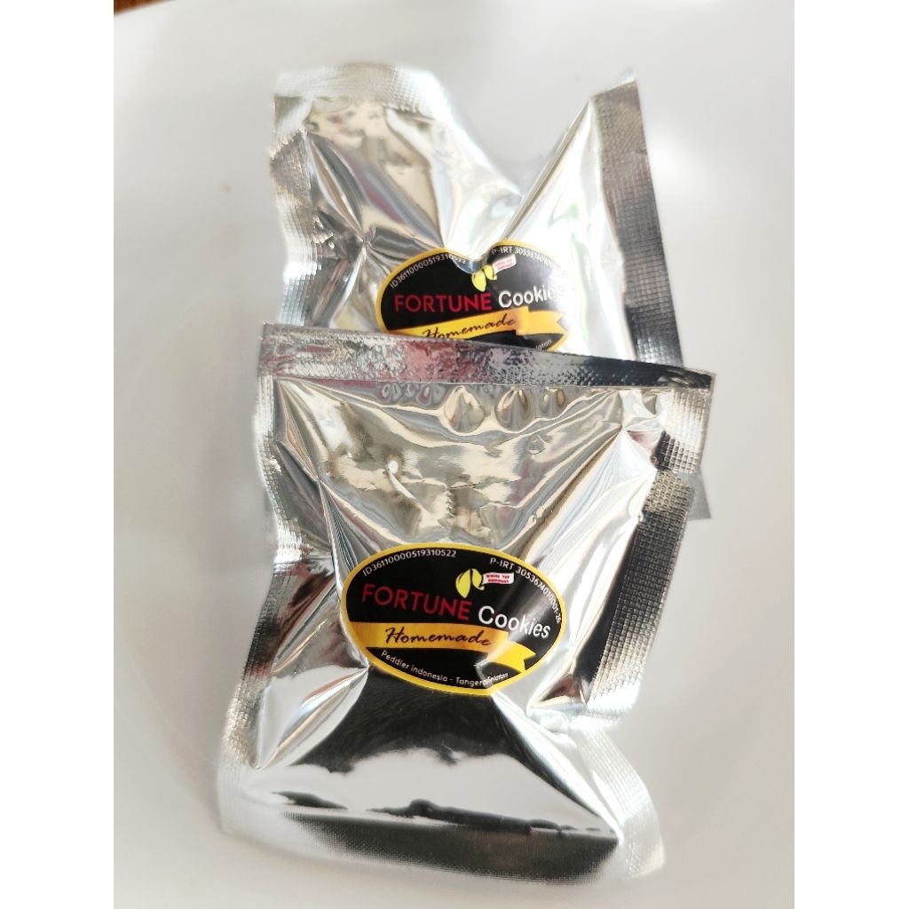 

Fortune Cookies Original kemasan metalize