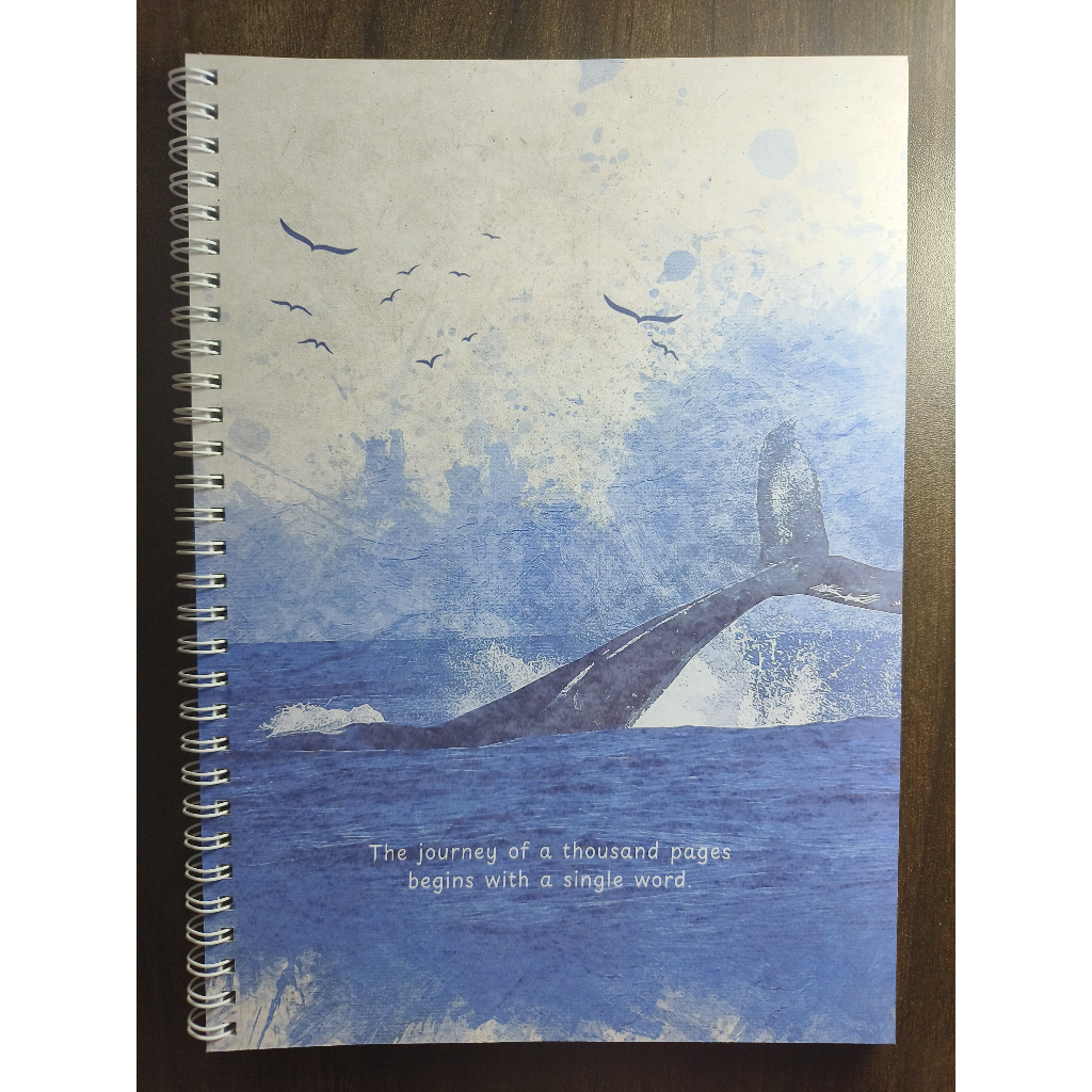 

[Whispers] Notebook A5/ Buku Catatan / Buku Tulis / Jurnal, isi 50 Lembar (100 Halaman)