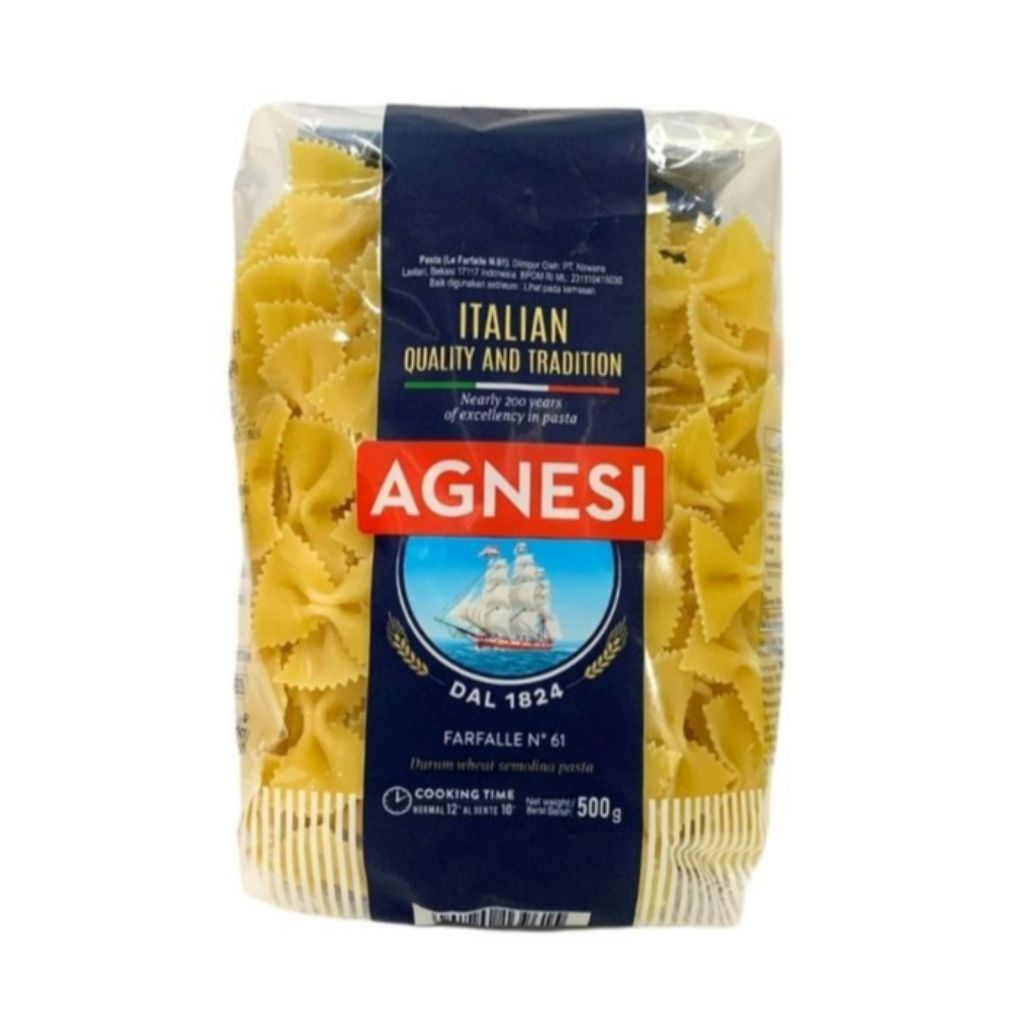

Agnesi Farfalle 500gr