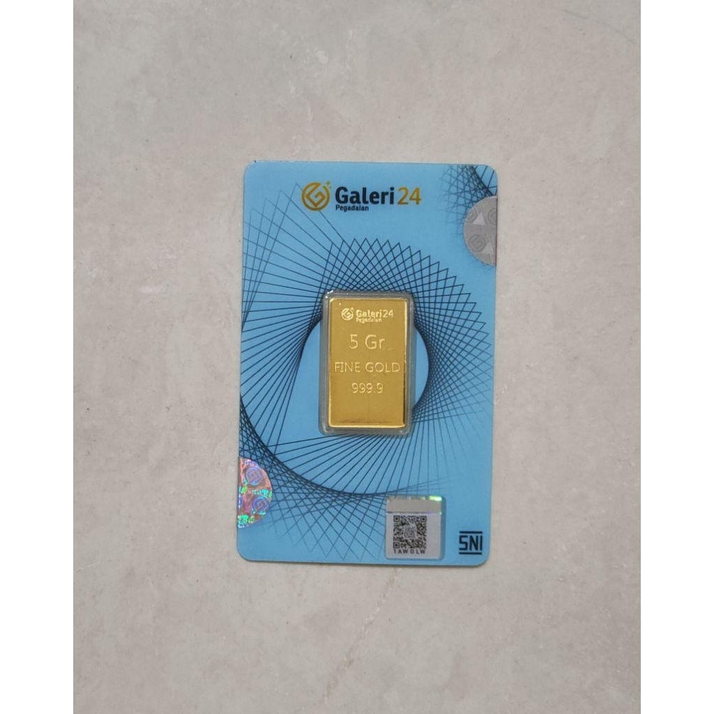 Logam Mulia Emas 5 Gram Galeri24 Pegadaian