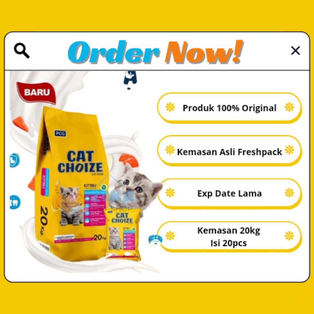 Cat Choize Salmon Kitten 20kg