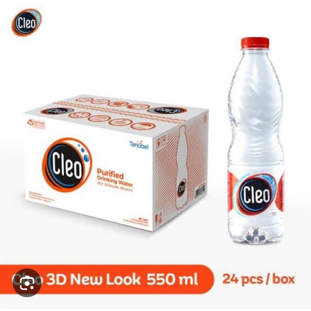 

CLEO air mineral 550ml botol