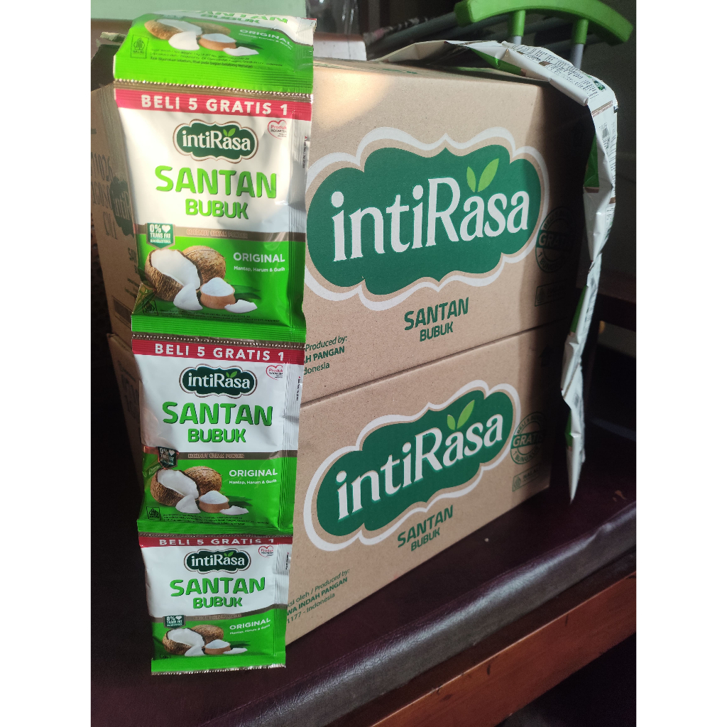 

santan bubuk intirasa 13 gram rentengan ( 10 + 2 sachet )