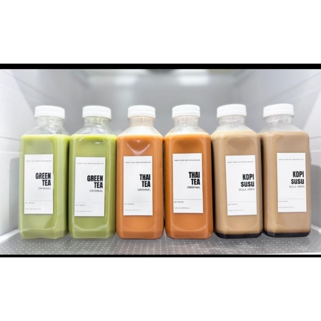 

Thai tea, Green tea dan Kopi susu home made 250ml