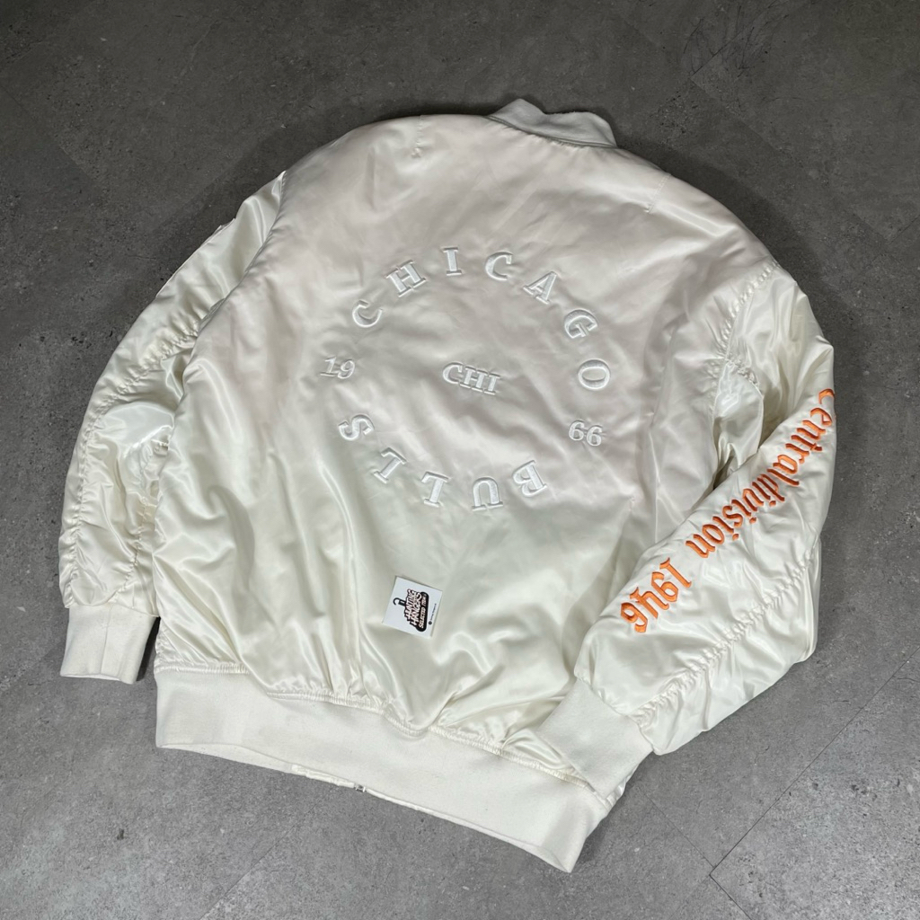 bomber jacket nba chicago bulls second