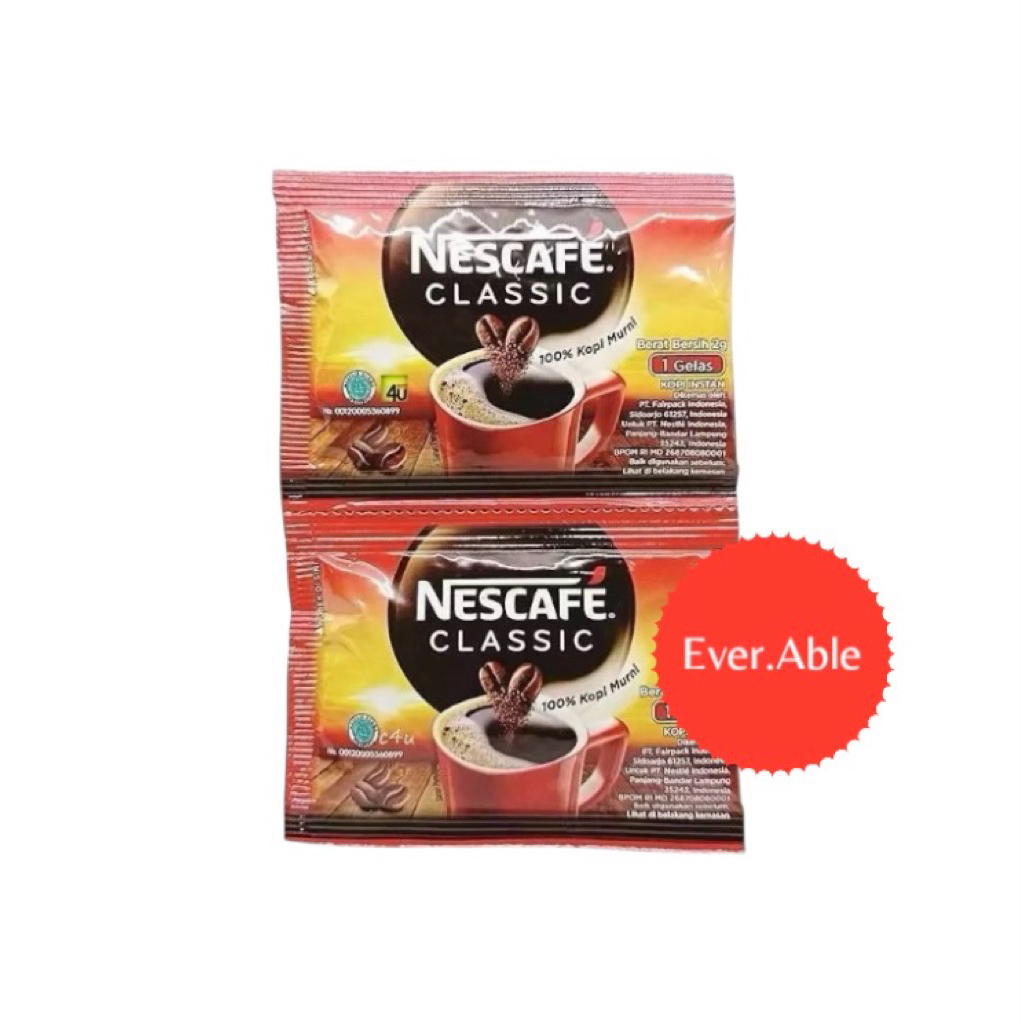 

NESCAFE CLASSIC 2 GR X 10 SACHET