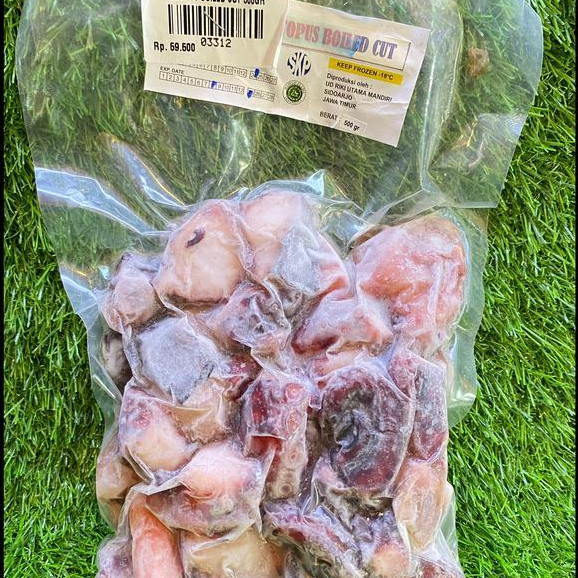 

OCTOPUS BOILED CUT 500 GRAM II SEAFOOD FROZEN