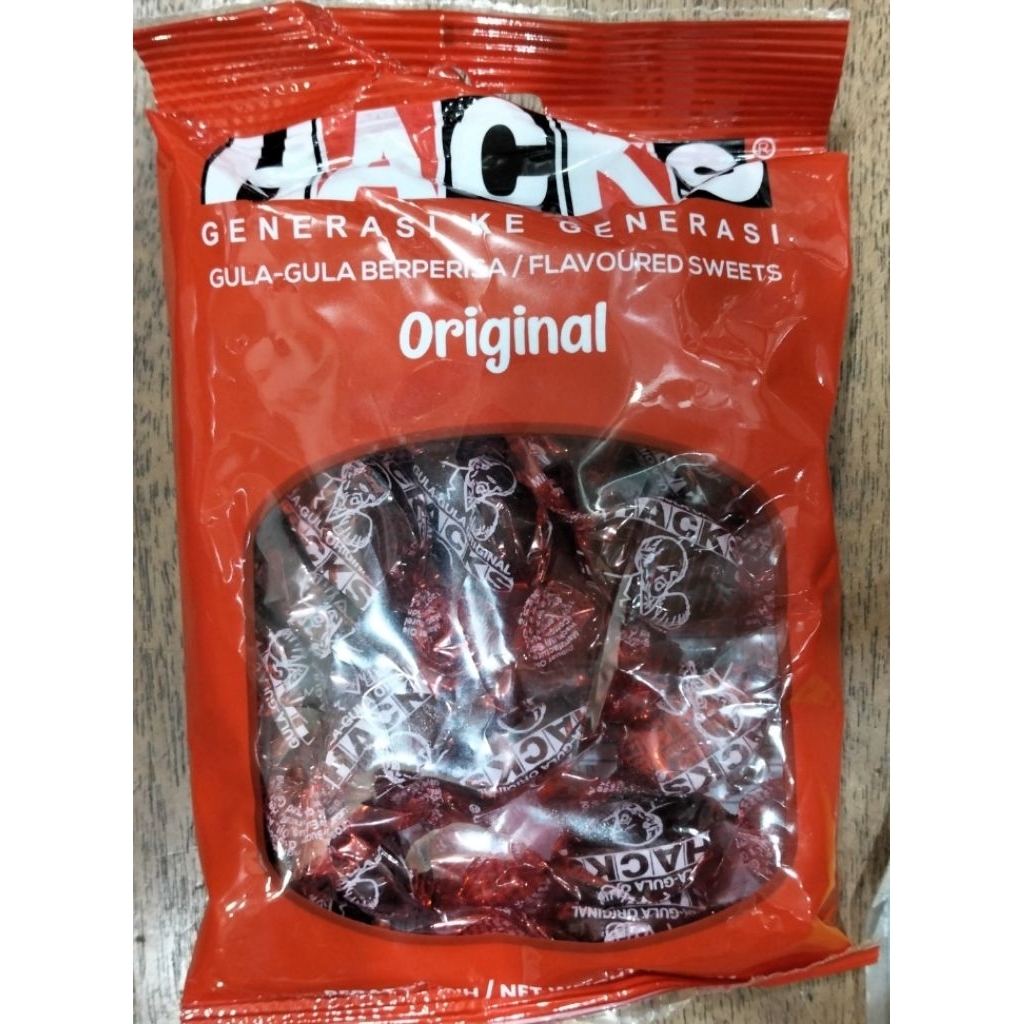 

Permen Hacks Original 100 gram