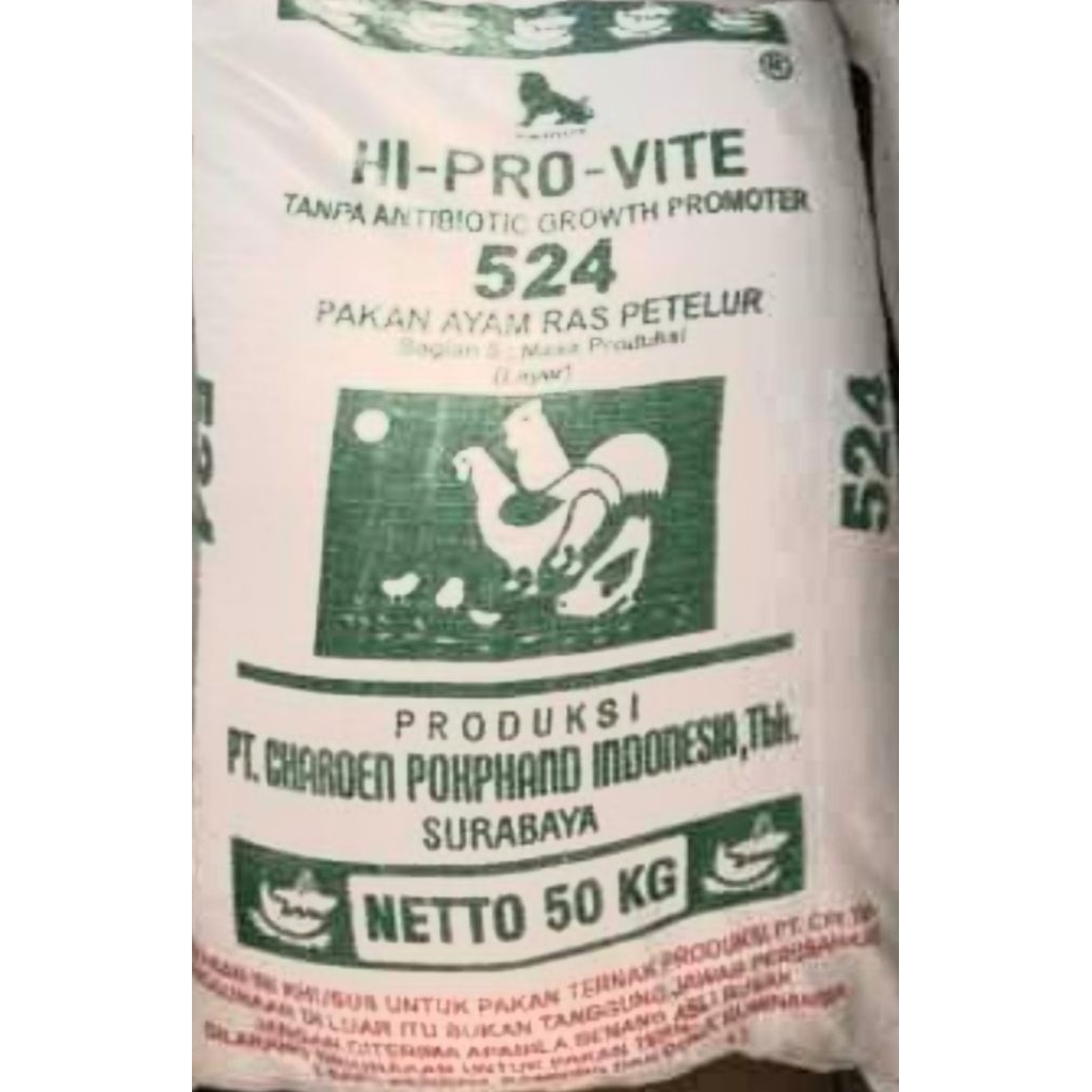 PAKAN AYAM 524 PETELUR REPACKING 1 KG