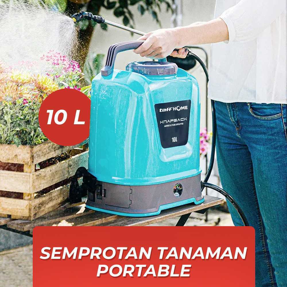 TaffHOME Semprotan Tananman Elektrik 10 Liter Portable Baterai 12 V 2600 mAh