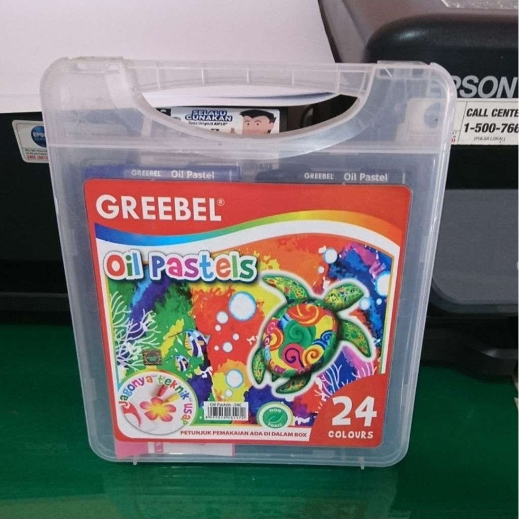 

Greebel Oil Pastel 24 Warna – Crayon Warna Cerah & Lembut