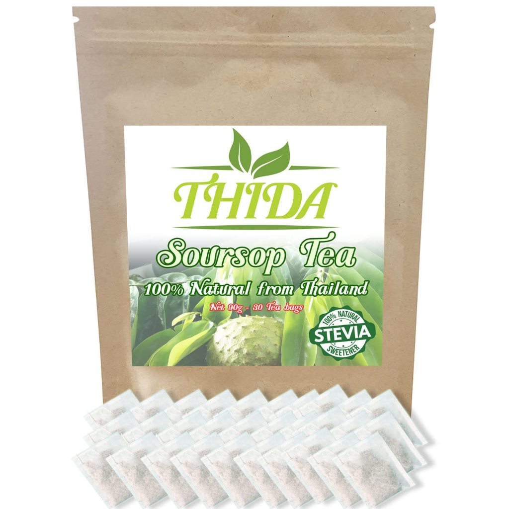 

Soursop Tea 30 Bags | Soursop Leaves | Asian Herbal Life Tea From Guanabana Leaves