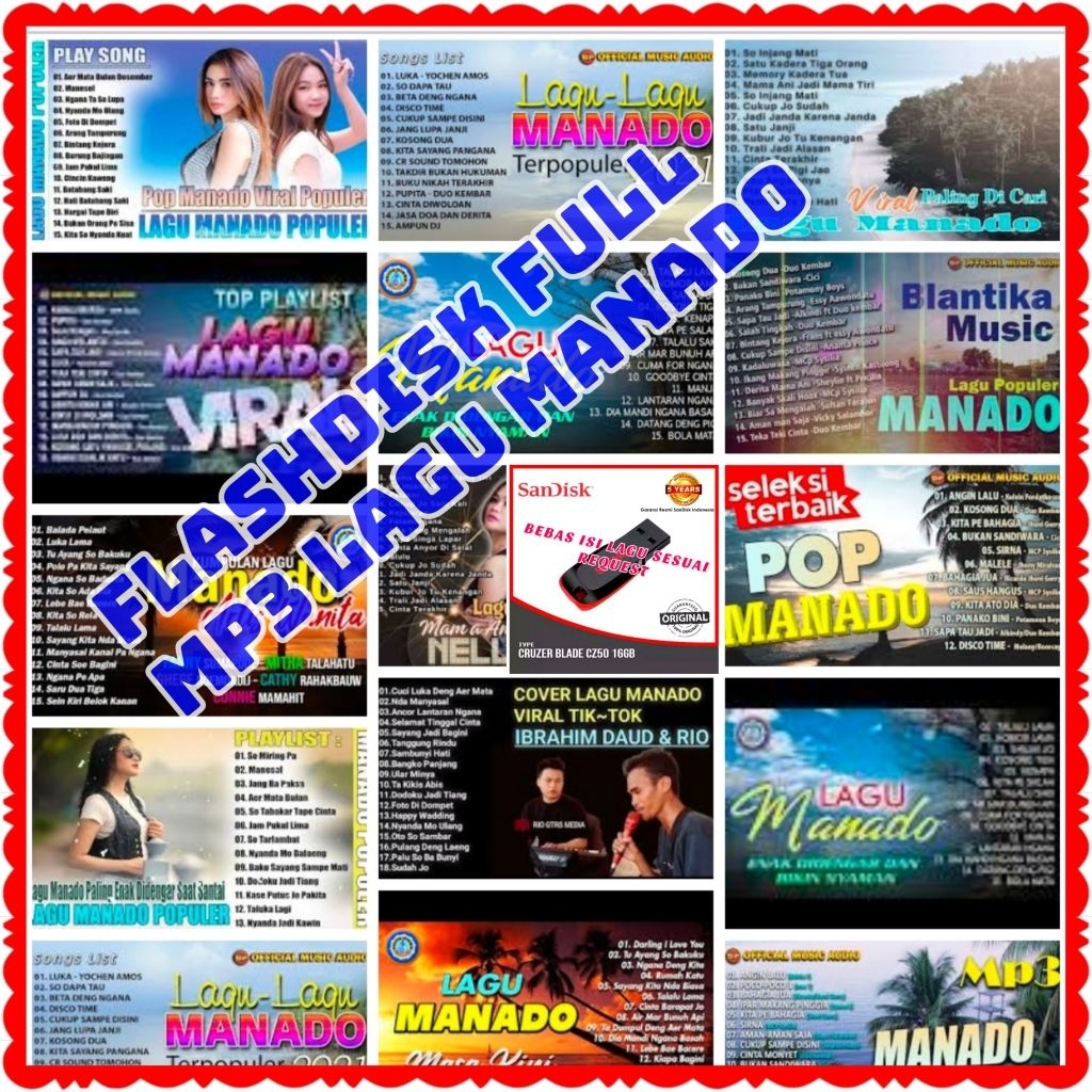 USB LAGU BUAT MOBIL-USB LAGU MP3-USB LAGU MP4-FLASHDISK LAGU MANADO-LAGU MANADO TERBARU-LAGU MANADO-