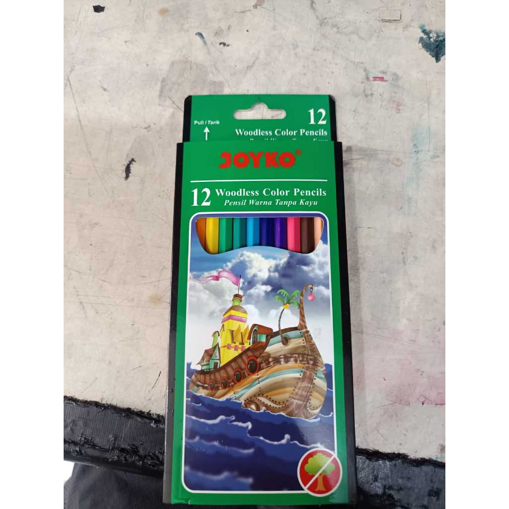 

1 set pensil warna joyko Cp -103 12 warna