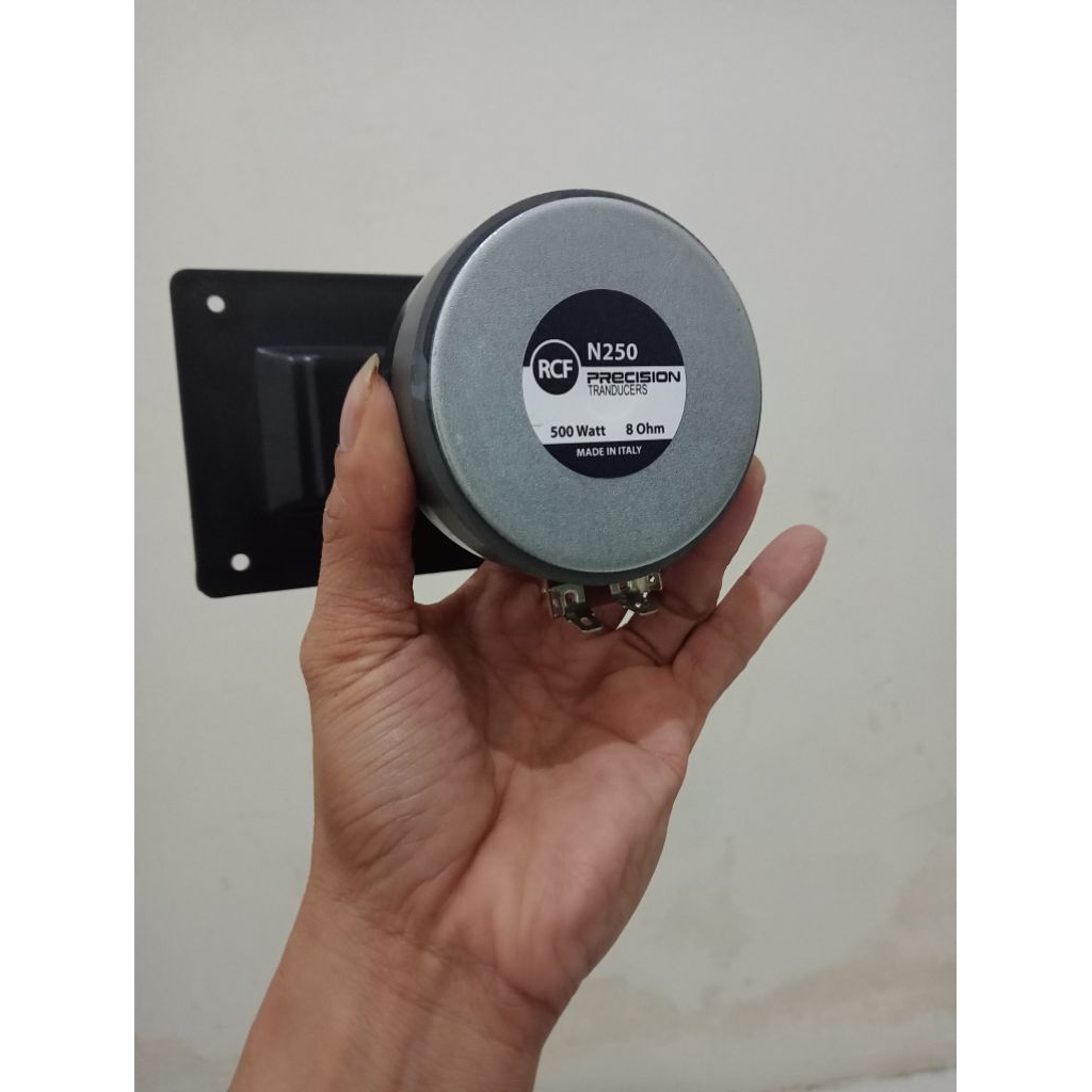 Paket Driver Tweeter Rcf N250 + horn 9,5x14,5 bahan PVC