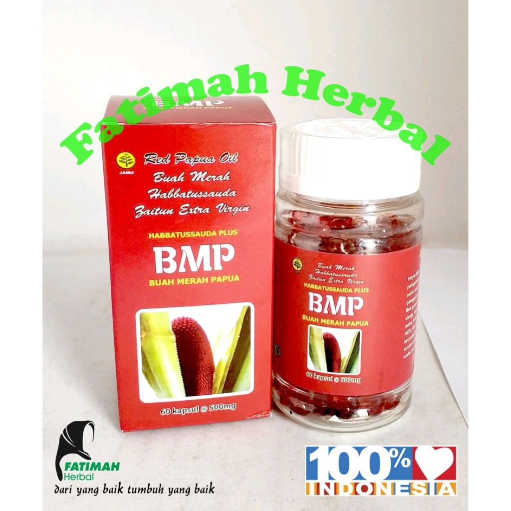 Kapsul Buah Merah Papua BMP Original - 60 Kapsul