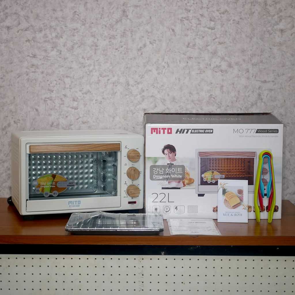 MITO Hit Electric Oven Listrik Pemanggang Elektrik Rotisery MIcrowave MO 777 MO-777 Gratis Buku Rese