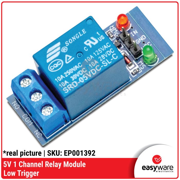 RELAY MODULE 1 CHANNEL 5V RELAY MODUL 1 CHANNEL