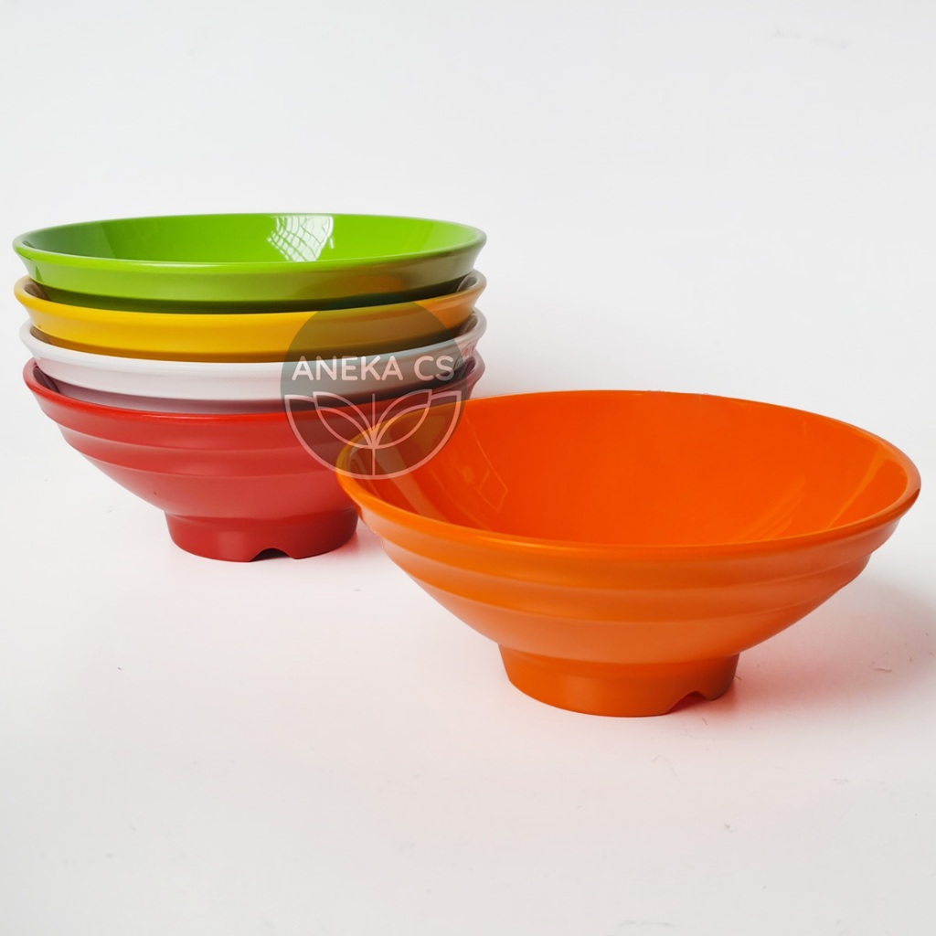 Mangkok Melamin 6 inch - Mangkok Saji Jepang Korea - Mangkok Dessert Kecil - Mangkok Es - MP2360