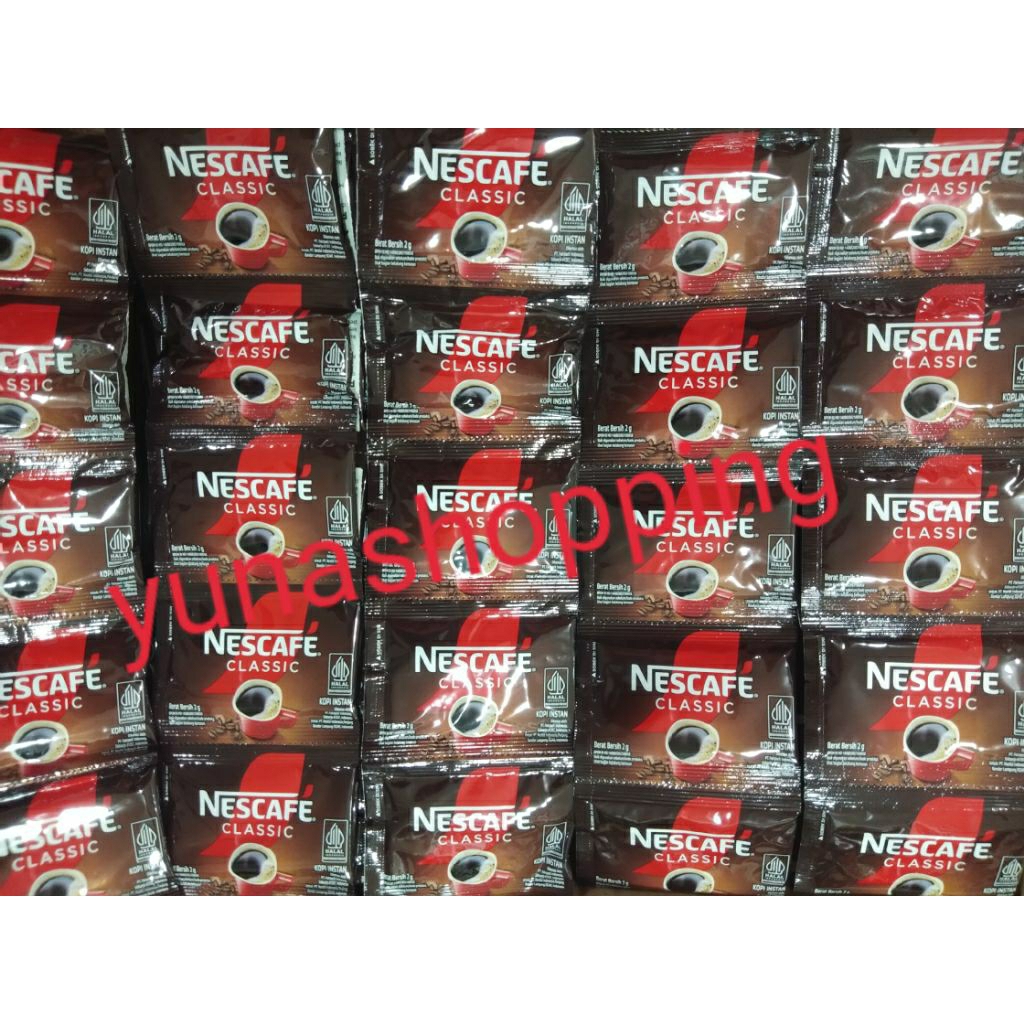 

Nescafe classic kopi instan 10 pc @ 2g