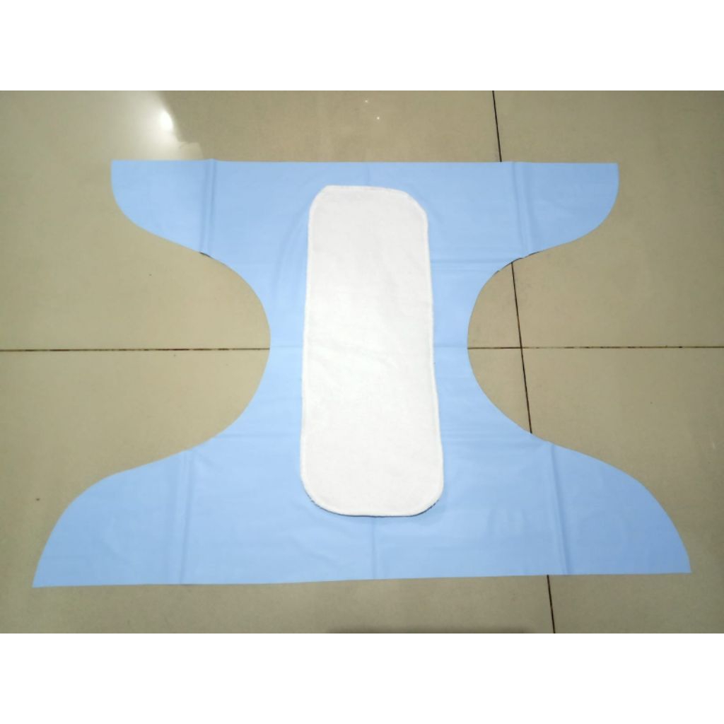 Paket Popok tali bayi cuci ulang tipan dan insert