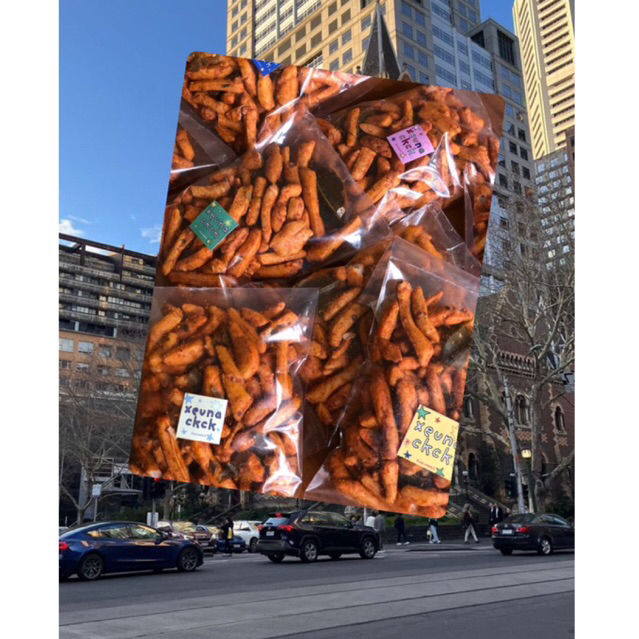 

Snack Viral Melbourne | Basreng Stick Pedas Kriuk Daun Jeruk | Cemilan Murah 250gr / 500gr