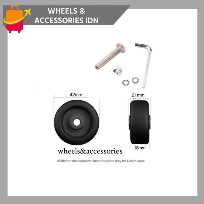 Roda koper diameter 42mm replacement wheel American Tourister