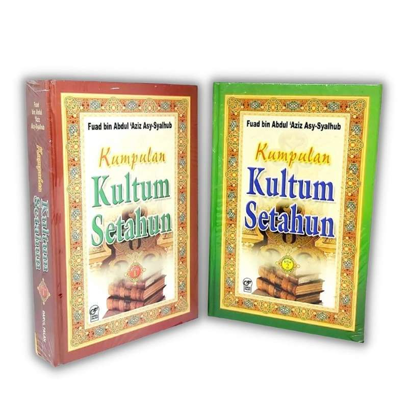 Foto Kumpulan Kultum Setahun Jilid 1 dan 2 Lengkap HARD COVER ORI Khutbah Ceramah Tausiyah - Darul Falah