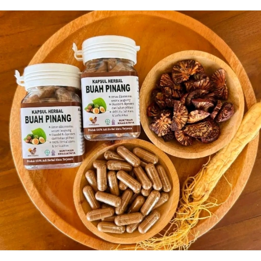 KAPSUL BUAH PINANG MUDA BUKTIKAN KHASIATNYA