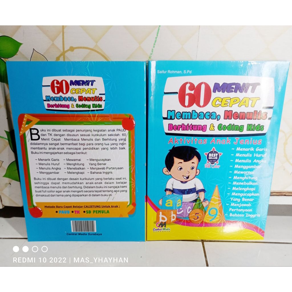 60 Menit Cepat Membaca, Menulis, Berhitung dan Bahasa Inggris