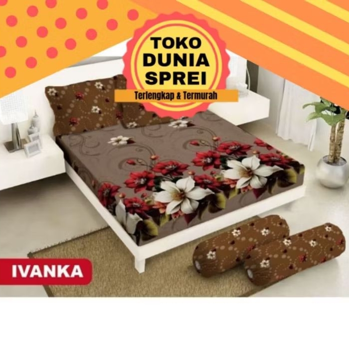 Sprei Bonita 160x200 Motif Ivanka