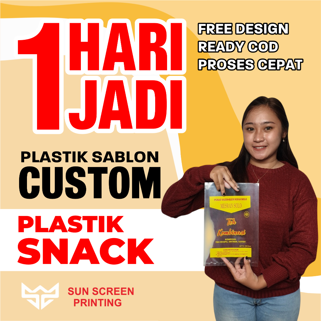 Plastik Sablon Custom Kemasan Snack Tebal 05