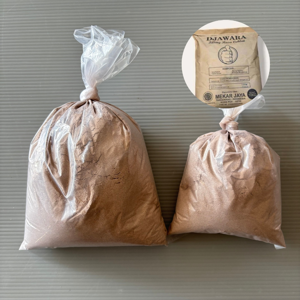 

Anugrah Plastik Coklat Bubuk Djawara Repack | Filling Rasa Coklat