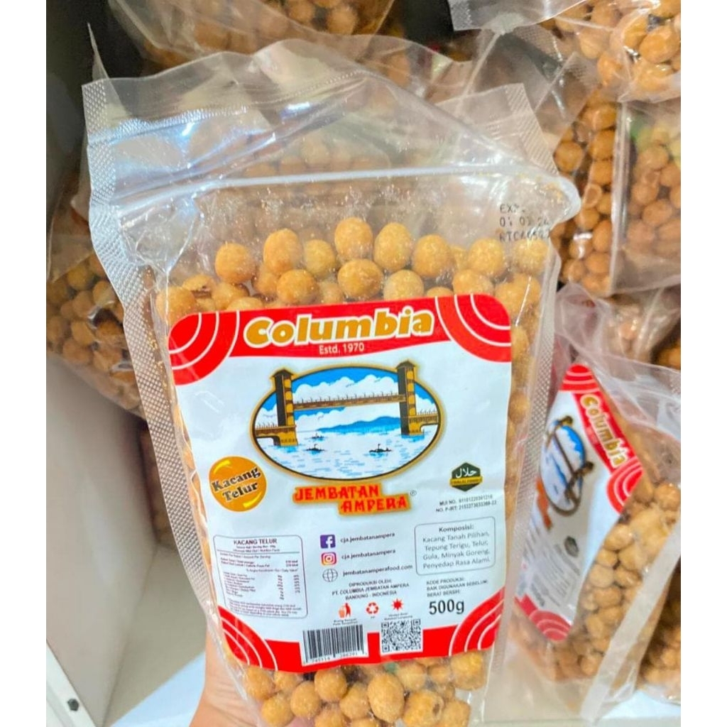 

Kacang telur colombia 500gr