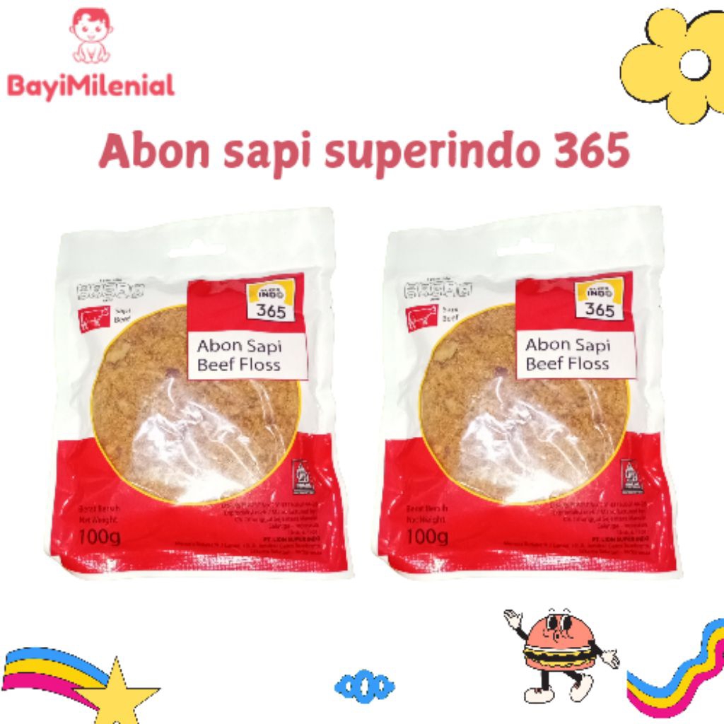

Abon Sapi Super Indo 365 100gram