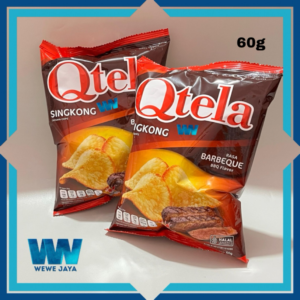 

Kerupuk Qtela Singkong Rasa Barbeque
