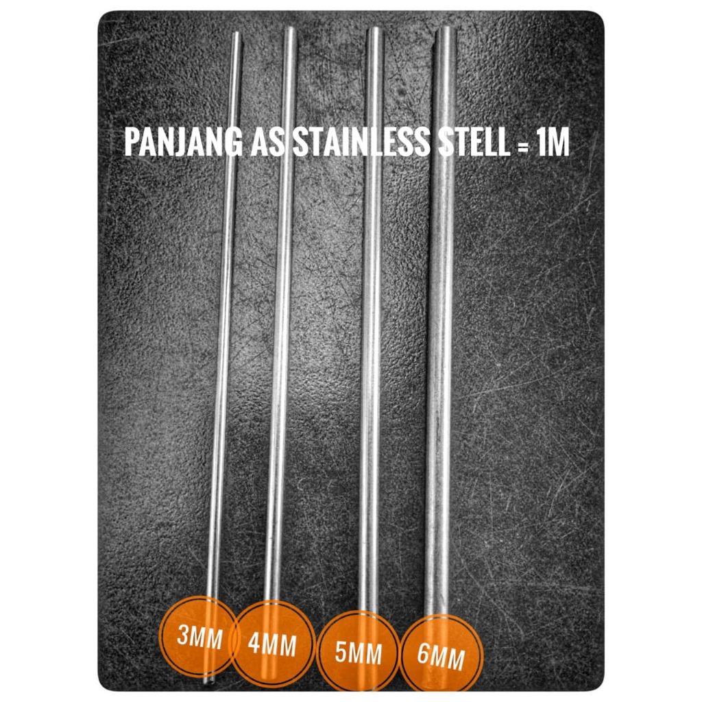 AS SUS STAINLESS 3-6MM