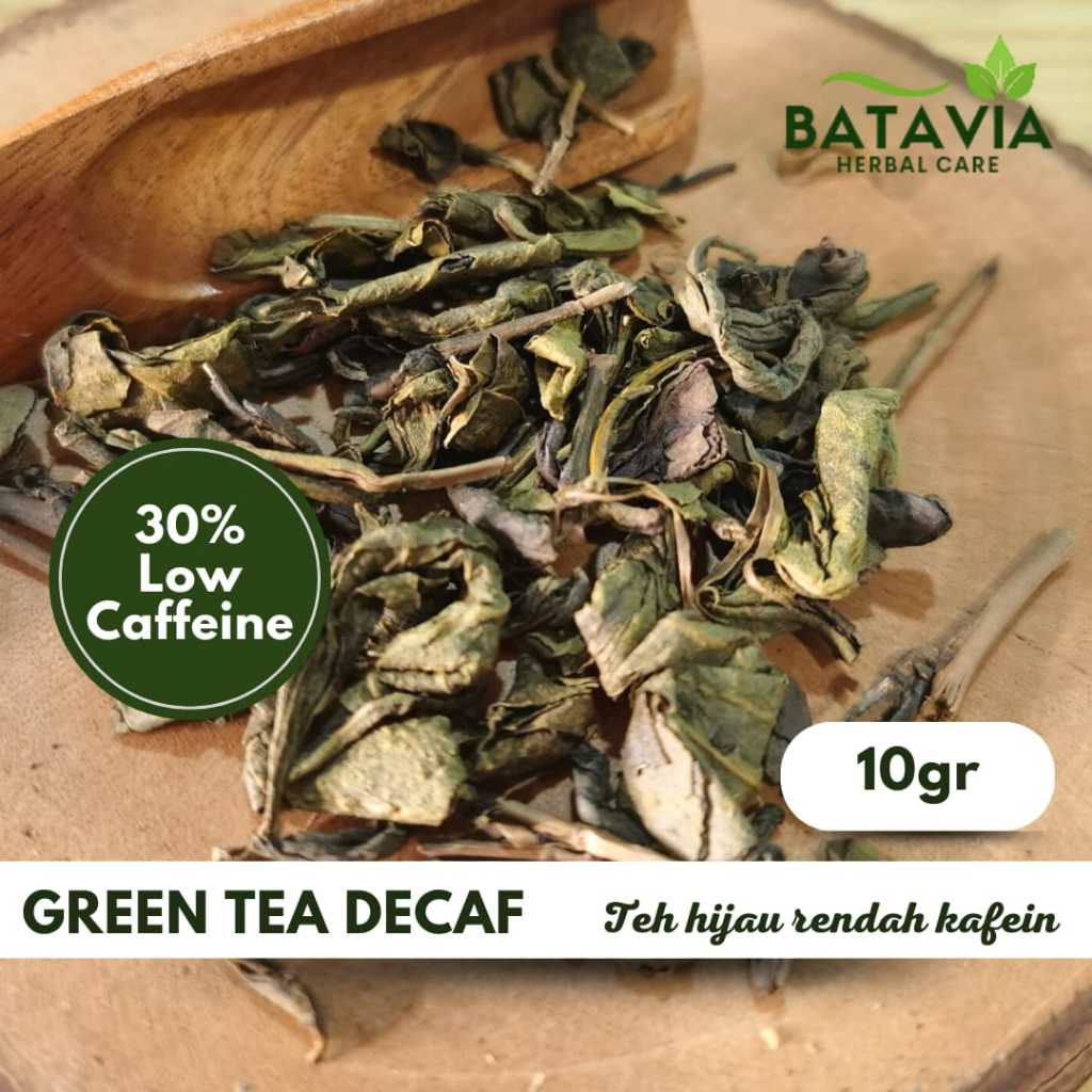

Teh Hijau Murni Rendah Kafein Green tea Low Caffeine Premium 10gr - DECAF 10gr