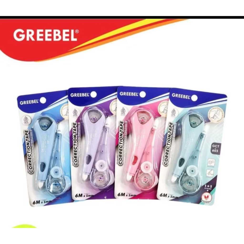 

Greebel Correction Tape/Tip X Kertas GCT 603